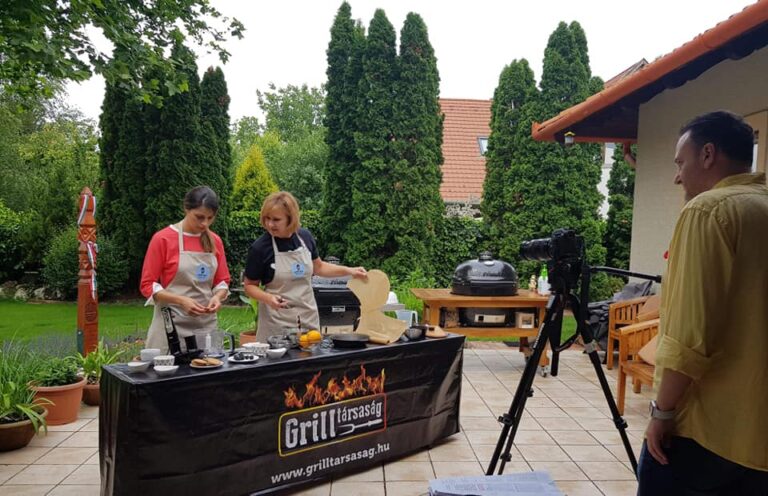 TV2 Trendmánia forgatás - Grill-áZs