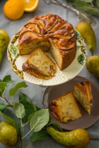 Körtés-narancsos torta